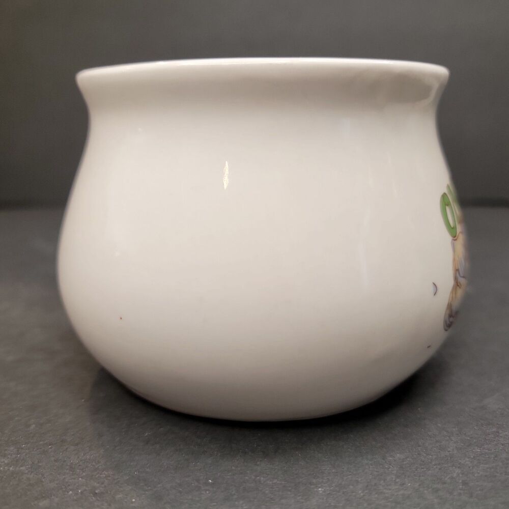 Vintage Ceramic Onion Soup Recipe Mug Bowl With Handle White - Picture 8 of 12